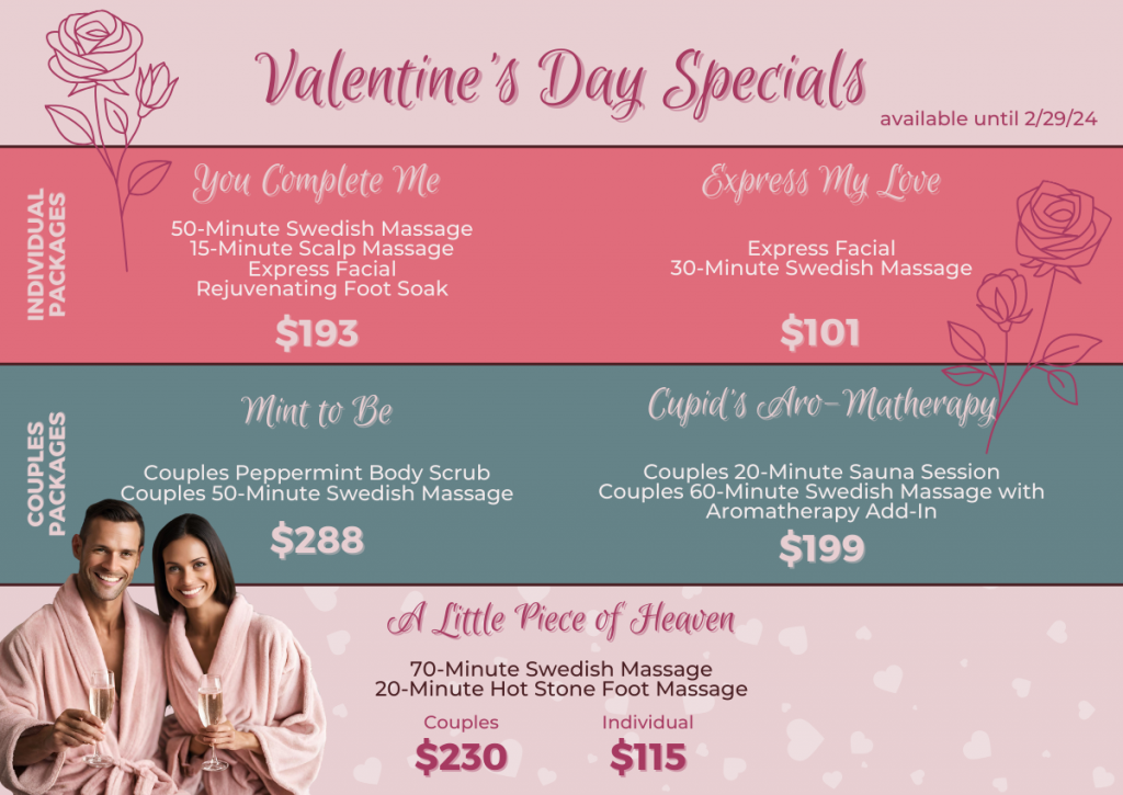 Valentine's Day Spa Specials
