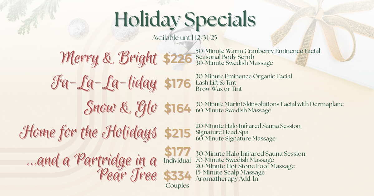 Holiday Specials Flyer
